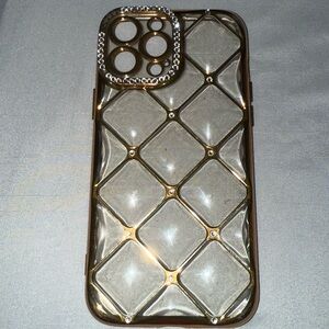 Luxury Gold and Silver Phone Case